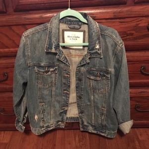 Abercrombie and Fitch Denim jacket Large